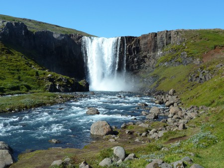 Gufafoss waterval 